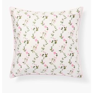 Pink Pond Floral Euro Sham from Hill House Home